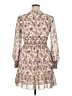 Max Studio 100% Polyester Floral Ivory Casual Dress Size L - photo 2