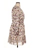 Max Studio 100% Polyester Floral Ivory Casual Dress Size L - photo 4