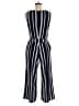 Ann Taylor Factory Stripes Blue Jumpsuit Size M - photo 2