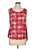 Eddie Bauer 100% Rayon Red Sleeveless Blouse Size L - photo 1