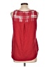 Eddie Bauer 100% Rayon Red Sleeveless Blouse Size L - photo 2