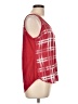 Eddie Bauer 100% Rayon Red Sleeveless Blouse Size L - photo 4