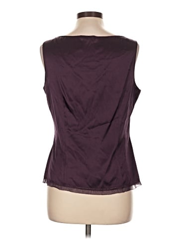 Elie Tahari Sleeveless Silk Top (view 2)