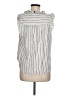 Ellen Tracy Silver Sleeveless Blouse Size M - photo 2