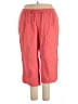 Nine West 100% Cotton Red Pink Casual Pants Size 2X - photo 1