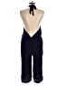 The Editors Market Solid Blue Jumpsuit Size M - photo 2