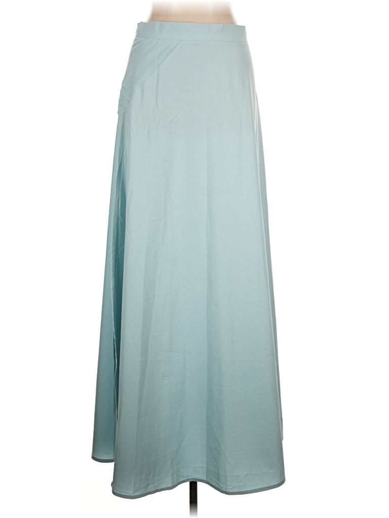 Pre-owned Assorted Brands Formal Skirt In Teal