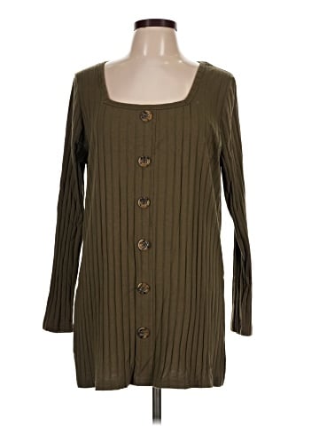 Ashley Stewart Long Sleeve Blouse (view 1)