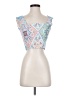 Venus 100% Cotton Blue Sleeveless Blouse Size XS - photo 1