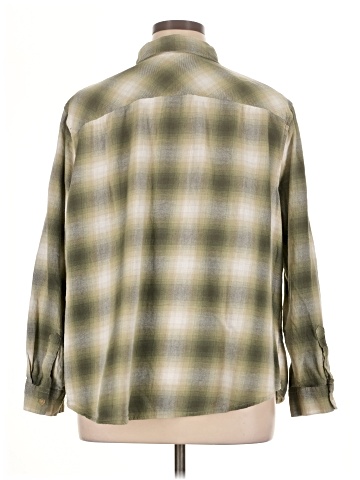 a.n.a. A New Approach Long Sleeve Button-Down Shirt (view 2)