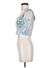 Venus 100% Cotton Blue Sleeveless Blouse Size XS - photo 5