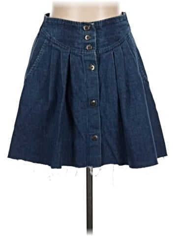Chic Denim Skirt (view 1)