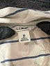 L.L.Bean 100% Tencel Stripes Ivory Long Sleeve Button-Down Shirt Size M - photo 7
