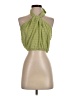 Shein Green Sleeveless Blouse Size 2 - photo 1