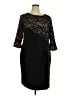 R&M Richards Black Cocktail Dress Size 20 - photo 1