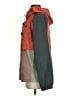 L.L.Bean 100% Nylon Color Block Orange Windbreaker Size S - photo 5