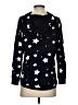 Keren Hart 100% Rayon Stars Black Pullover Sweater Size S - photo 2