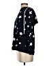 Keren Hart 100% Rayon Stars Black Pullover Sweater Size S - photo 5