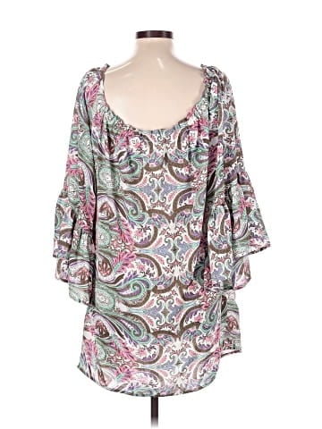 Elan 3/4 Sleeve Blouse (view 2)