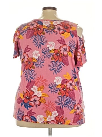 Woman Within Short Sleeve Blouse (view 2)