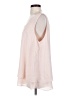 Monroe and Main 100% Polyester Solid Pink Sleeveless Blouse Size XL - photo 5