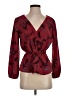 J.Crew 100% Polyester Burgundy 3/4 Sleeve Blouse Size S - photo 1