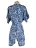 Caroline Wells Collection 100% Rayon Paisley Blue Romper Size 8 - photo 2