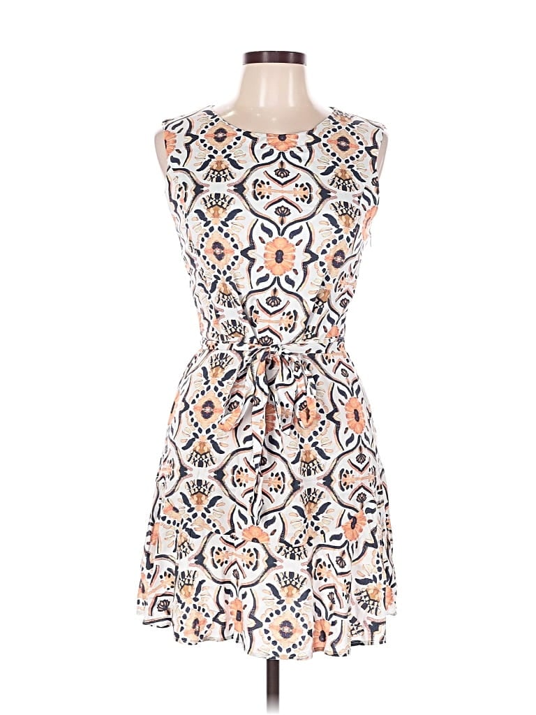 Pre-owned Shore. Casual Dress In Ivory