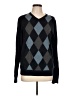 Assorted Brands Argyle Black Pullover Sweater Size L - photo 1