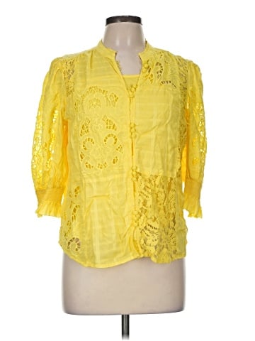 Sundance 3/4 Sleeve Blouse (view 1)
