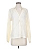 Listicle Ivory Long Sleeve Blouse Size S - photo 1