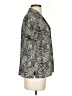 Elementz 100% Polyester Animal Print Gray Short Sleeve Blouse Size S - photo 4