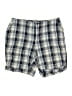 Kim Rogers Plaid Blue Shorts Size 16 - photo 1