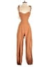Tularosa Solid Brown Jumpsuit Size S - photo 1