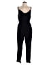 Bar III 100% Polyester Solid Black Jumpsuit Size L - photo 1
