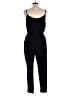 Bar III 100% Polyester Solid Black Jumpsuit Size L - photo 2