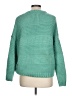 Staccato Solid Green Pullover Sweater Size L - photo 2