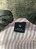 Lands' End 100% Baumwolle Stripes White Dress Size 12 - photo 5