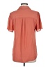 Fortune + Ivy 100% Polyester Orange Short Sleeve Blouse Size M - photo 2