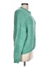 Staccato Solid Green Pullover Sweater Size L - photo 4