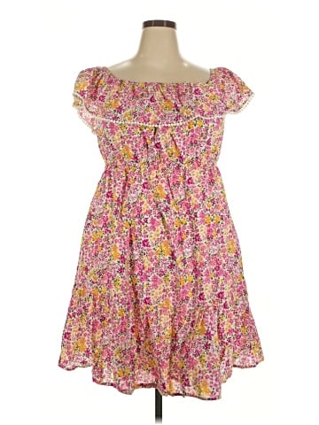 Terra & Sky Casual Dress (view 1)