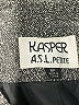 Kasper A.S.L. 100% Polyester Chevron-herringbone Gray Blazer Size 8 Petite - photo 6
