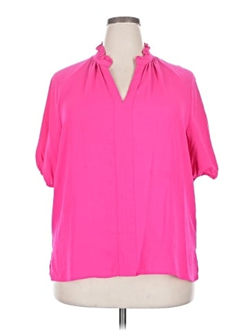CeCe Short Sleeve Blouse (view 1)