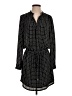 dalia 100% Polyester Houndstooth Black Casual Dress Size 4 - photo 1