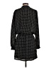 dalia 100% Polyester Houndstooth Black Casual Dress Size 4 - photo 2