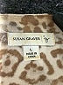 Susan Graver Animal Print Brown 3/4 Sleeve Blouse Size L - photo 7