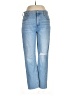 Madewell Hearts Blue Jeans Size 32 waist (tall) - photo 1