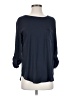 Ann Taylor Blue 3/4 Sleeve Blouse Size S - photo 1