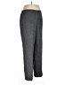 Alfred Dunner 100% Polyester Chevron-herringbone Gray Dress Pants Size 16 - photo 1