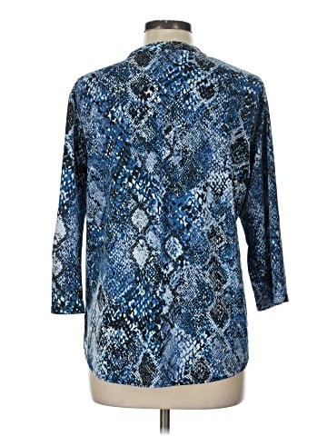 Faded Glory 3/4 Sleeve Blouse (view 2)
